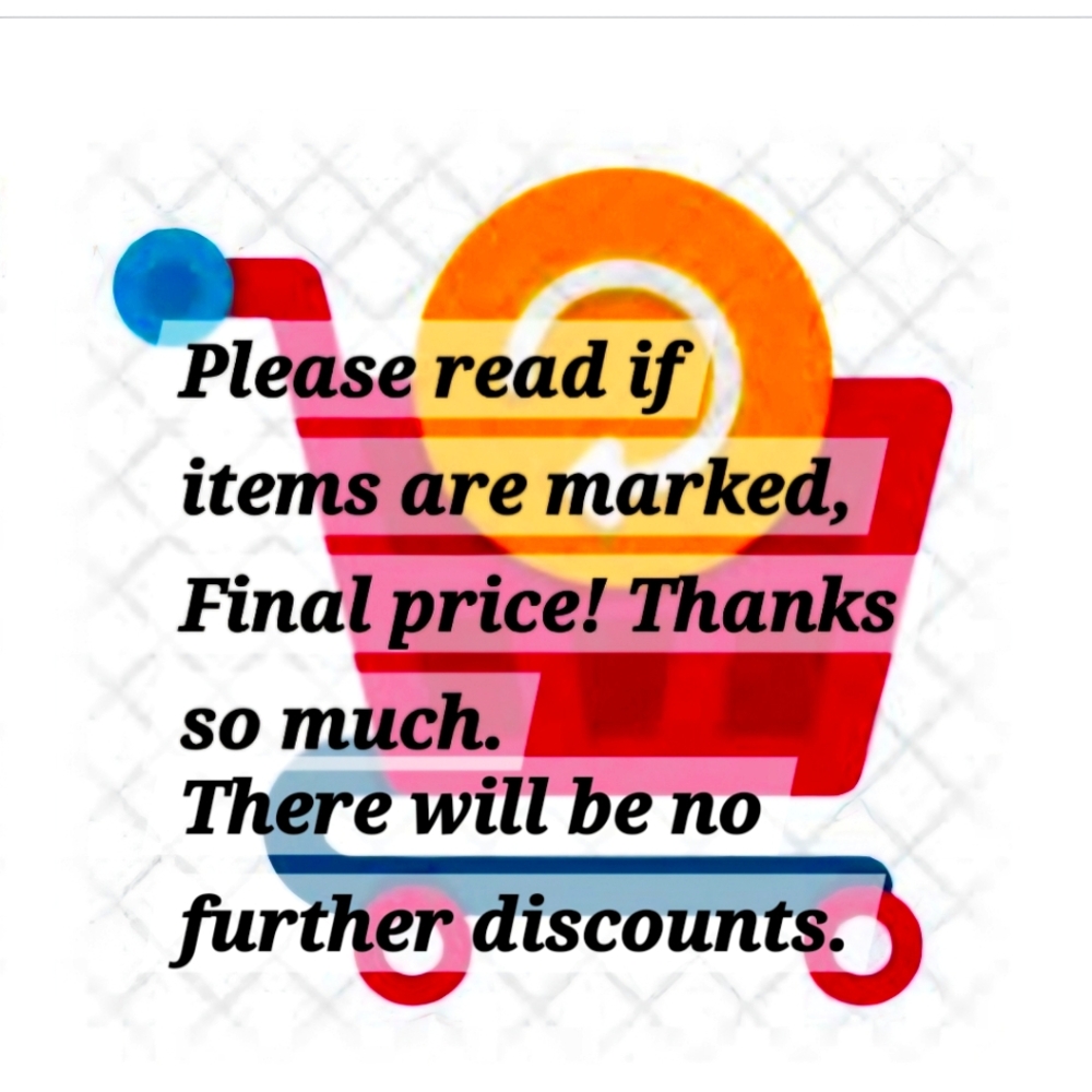 FINAL PRICED ITEMS!